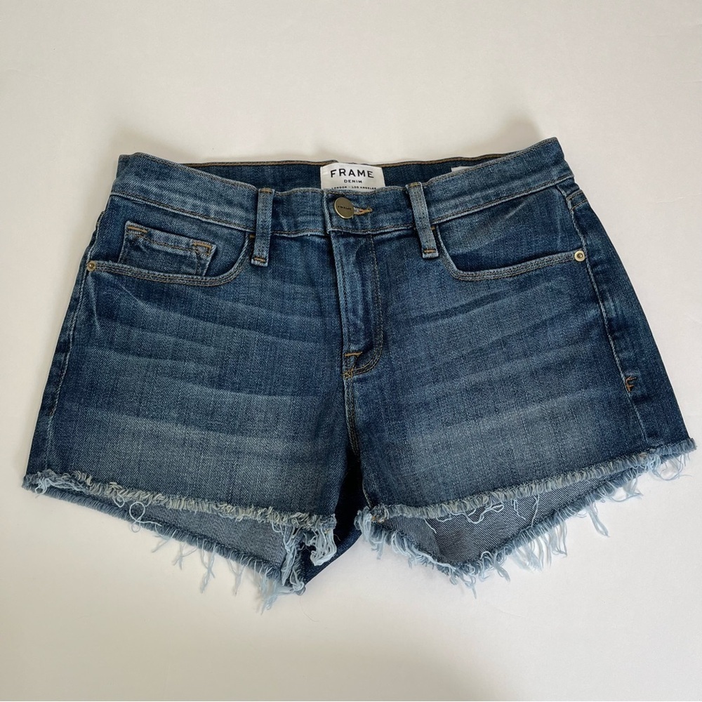 Frame Le Cuttoff Shorts